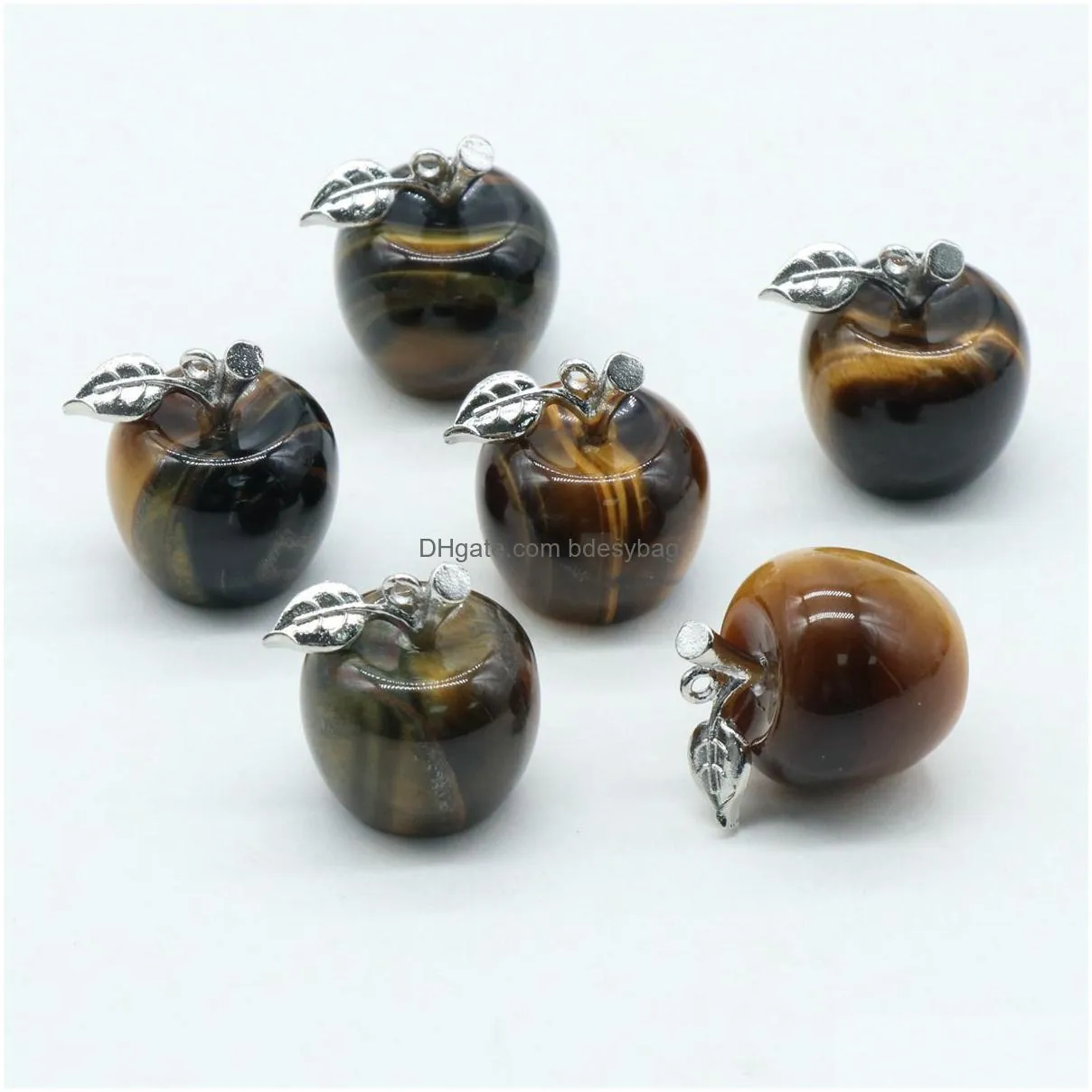 christmas decoration wholesale tiger eye  shape crystals healing stones crystal stone  for gift