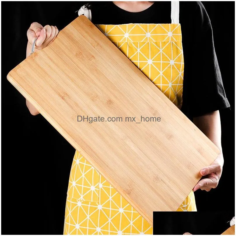 sturdy bamboo cutting board wooden mat cutting baby food grading bread vegetable fruit cutting kitchen supplies