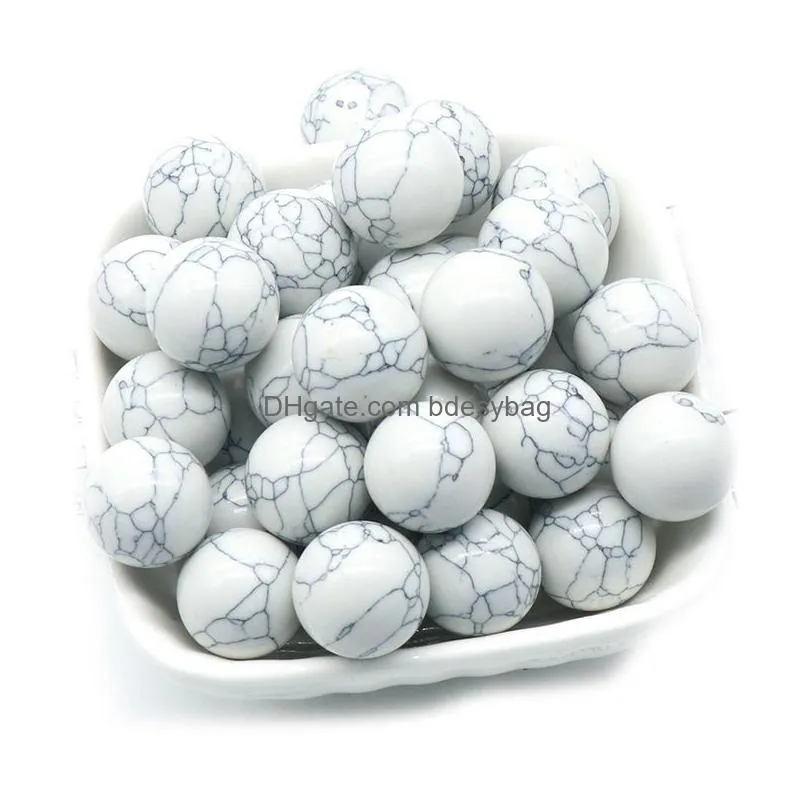 10pcs 16mm gemstone spheres for diy making jewelry nodrilled hole loose reiki healing energy stone crysta balls round beads