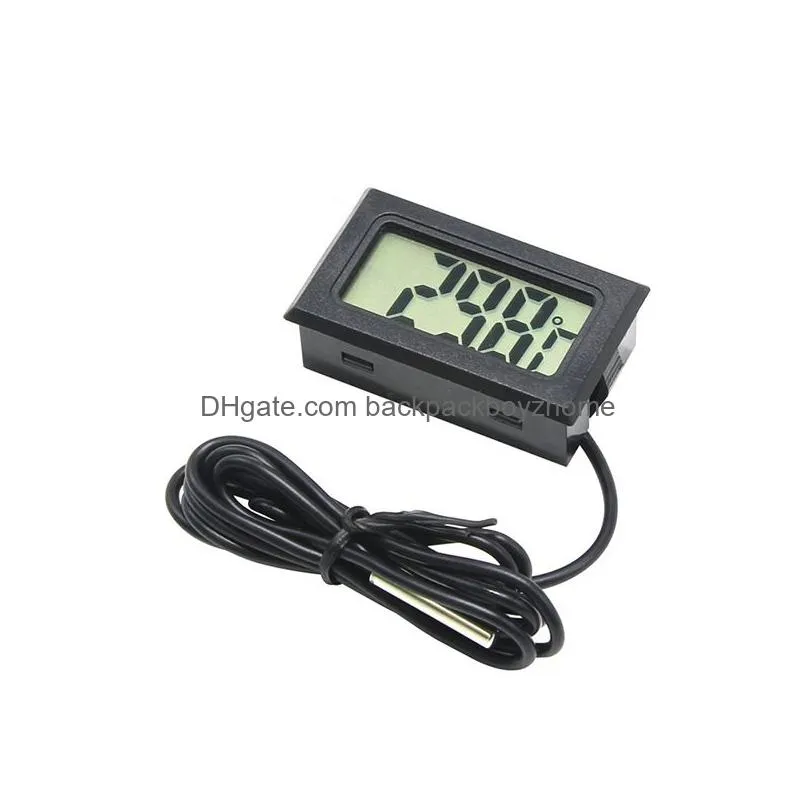 digital lcd thermometer hygrometer temperature instruments weather station diagnostic tool thermal regulator termometer digital 50