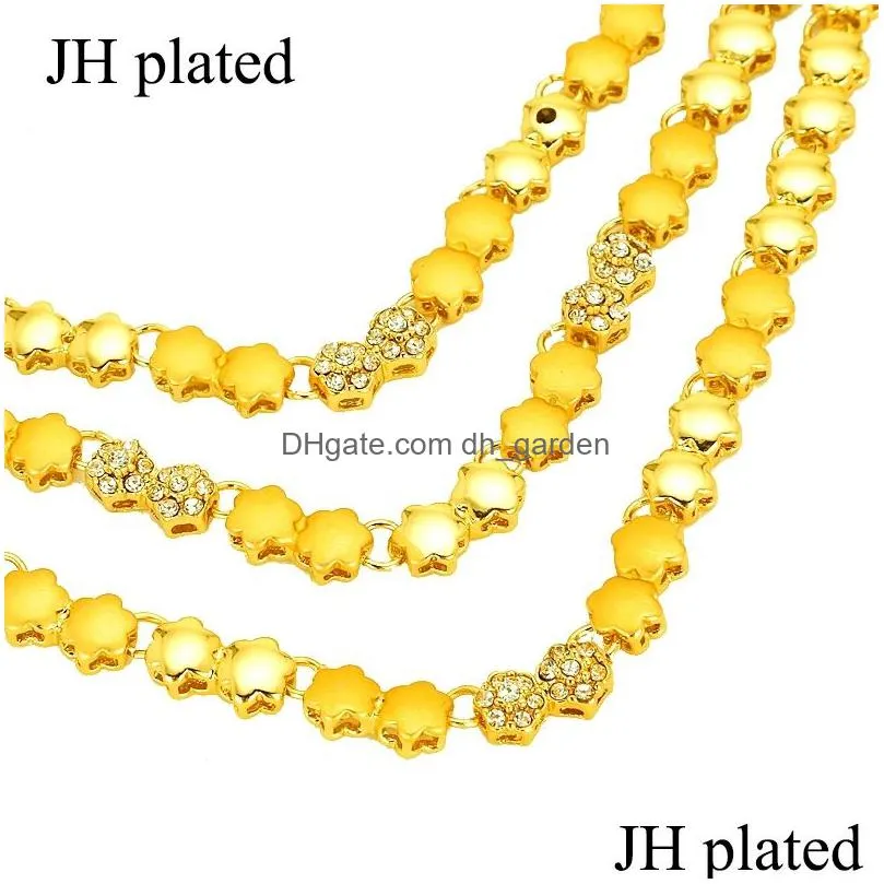 dubai jewelry sets gold color necklace earrings bridal collares jewellery egypt/turkey/iraq/african/israe gifts for women set