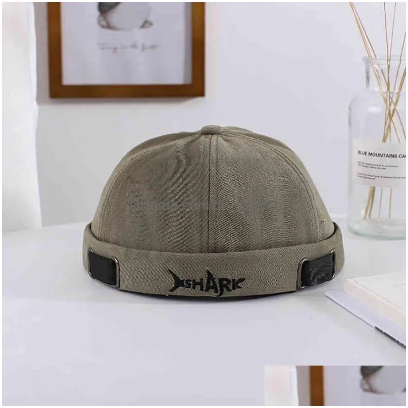 fashion docker retro sailor beanie hats men women warm bucket brimless hat skullcap bonnet dad caps