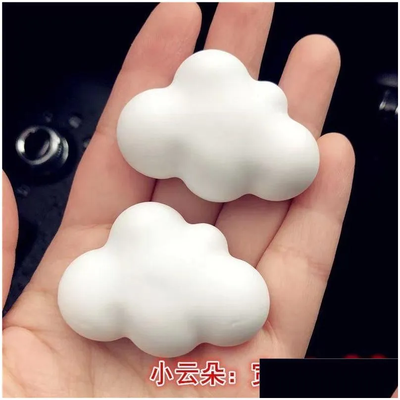 interior decorations car air conditioning outlet cloud decoration solid perfume lasting light fragrance cute creative ornaments