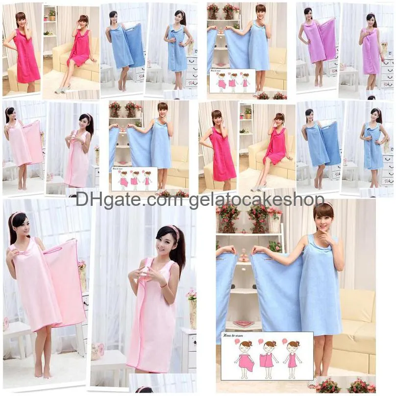 towel super soft microfiber women sexy bath 3 color selection wearable beach wrap skirt so absorbent gown