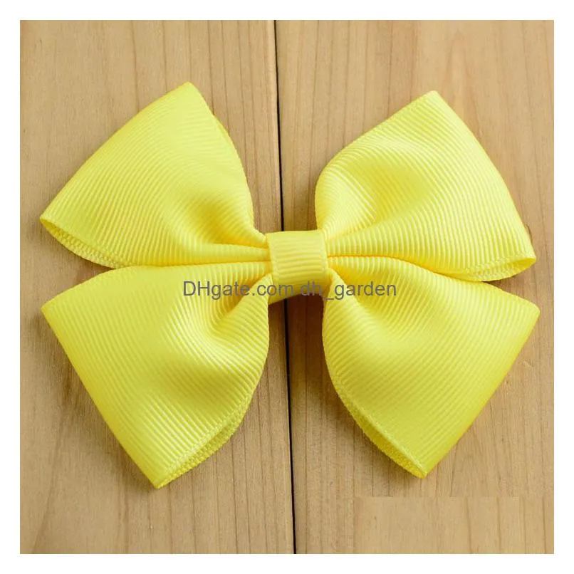 100pc/22 colors whole 9x7cm ribbon diy hair bows without clip for headband headwear hair accessories