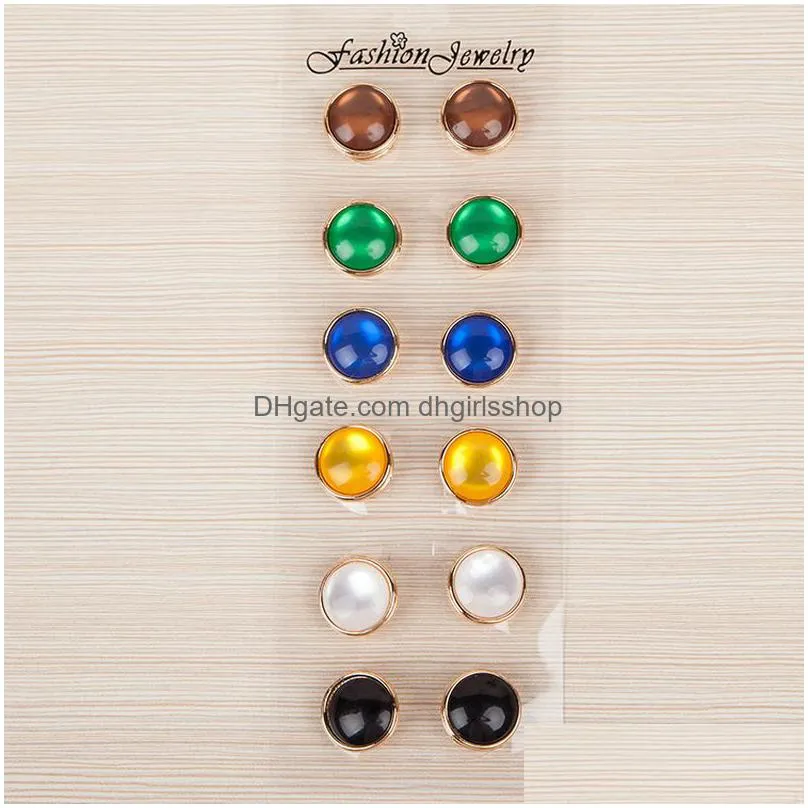 new premium hijab scarf pin brooches gold plated jade natural stone magnetic brooch