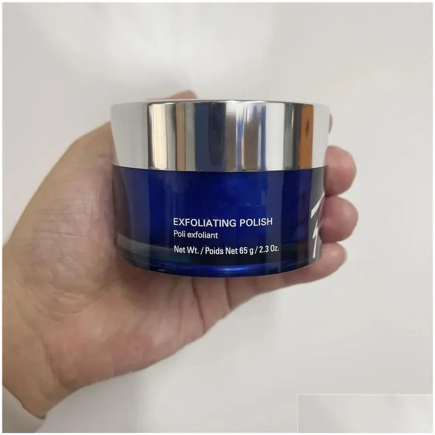 famous brand zo skin health exfoliating polish 65g skin care face cream exfoliant 2.3oz scrubbing creams blue bottle cosmetics fast 