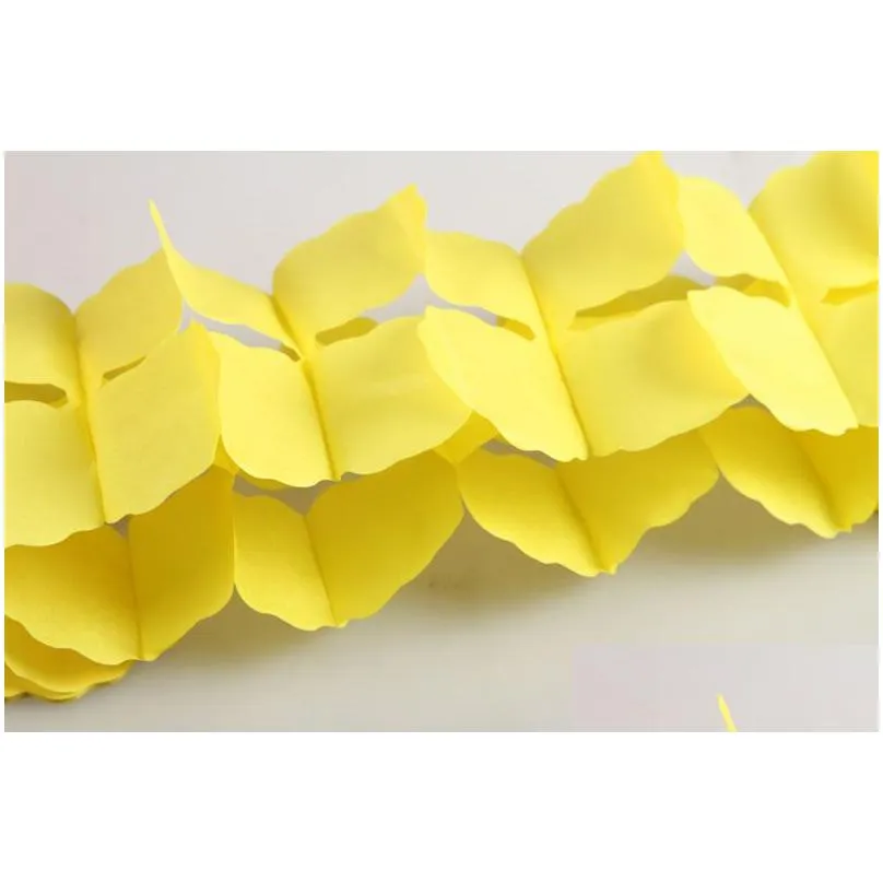colorful four leaf clover paper garlands for home party wedding/ baby shower /kids birthday party festival decoration za3036