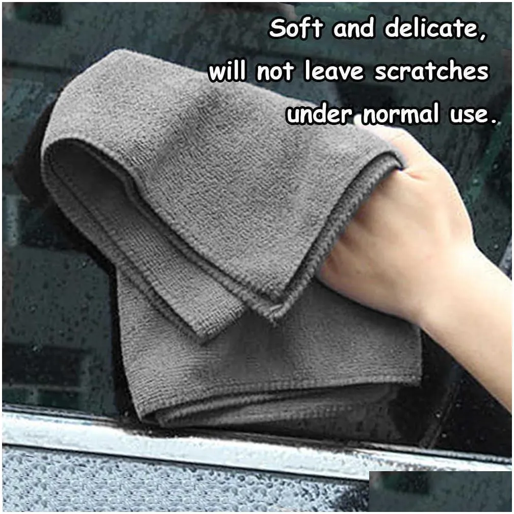  9pcs car wash cleaning kit microfiber towels detailing brush sponge rim brush washing glove sponge polish pads car detail tools