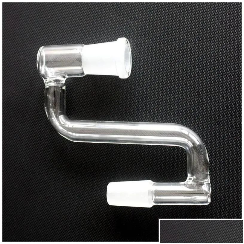 smoking pipes 10 style glass dropdown drop down adapter for bong hookahs water pipe 14mm 18mm male female quartz banger delivery hom