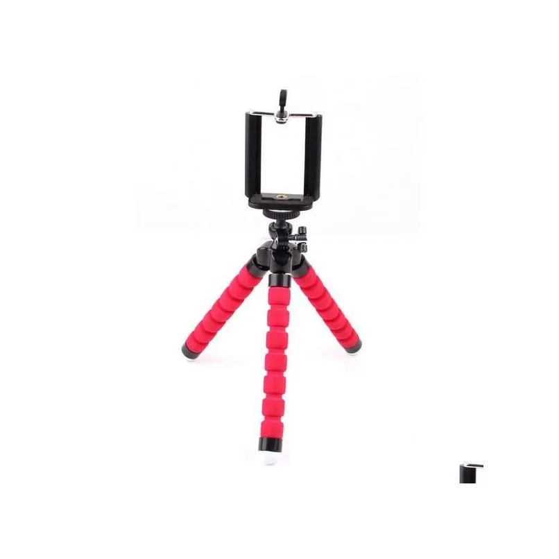 bionanosky toney adjustable three legs stand aluminium self shooting bracket cell phone holder mobile phones camera flexible mini