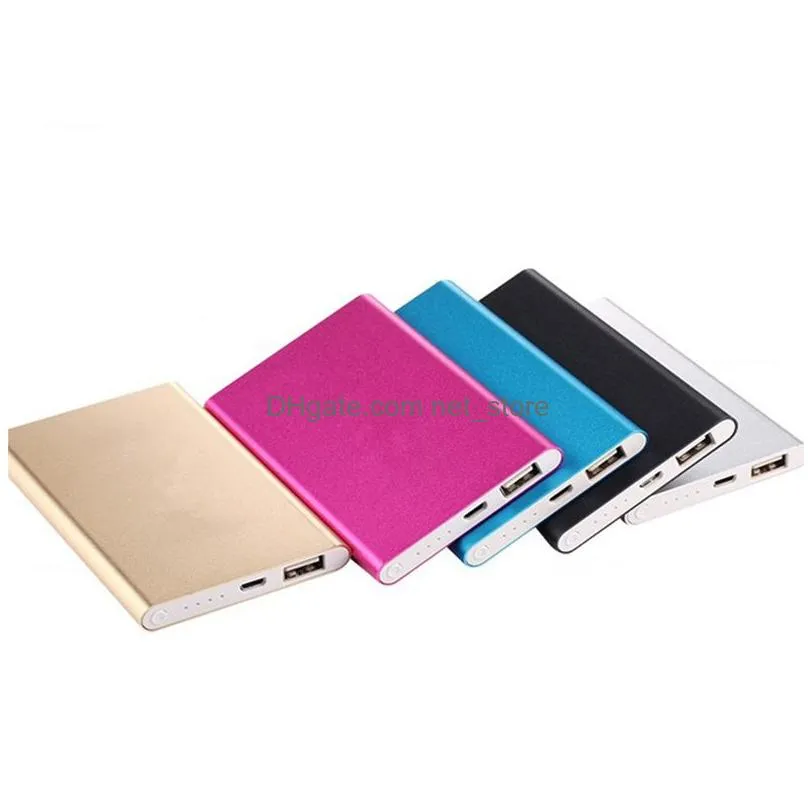 ultra thin power bank 10000mah ultrathin power banks for mobile phone tablet pc external battery