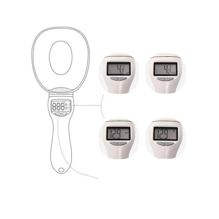 pet dog cat food measuring scoop cup with lcd display pets food electronic spoons 800g/0.1g for dogs feeder