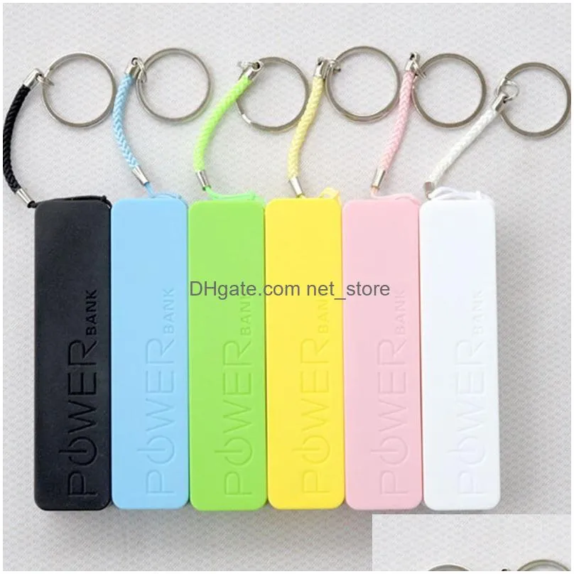 universal 2600mah portable perfume usb power banks external backup battery  emergency travel mini mobile powers