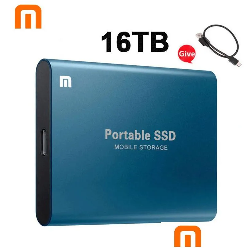 hard drives m.2 ssd 500gb 1tb flash drive external typec high speed usb3.1 2tb 4tb 8tb storage portable hd disk for laptop 221105