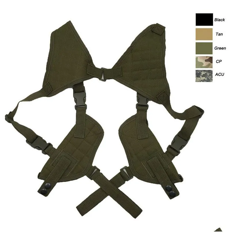 camouflage outdoor sports assault combat bag molle pack pistol gun pack shoulder holster pouch no17204b5710815
