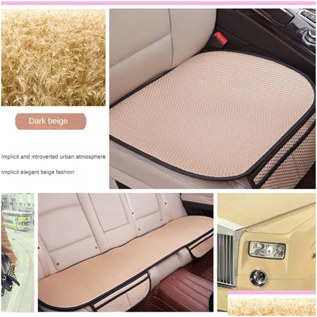  ice silk car seat cover practical car protector pad car interior accessories car cushion pads durable summer auto accessories