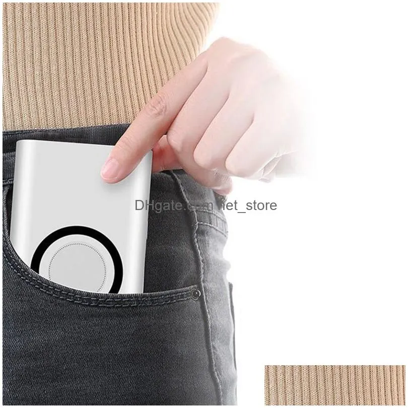 10000mah wireless  power bank external battery quick charge wireless chargers powerbank portable mobile powers banks