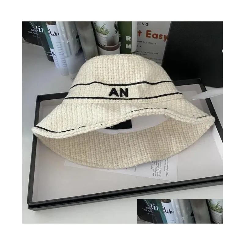 luxury designer bucket hats black mens white woven hats womens fashion autumn fedora fitted sunhat