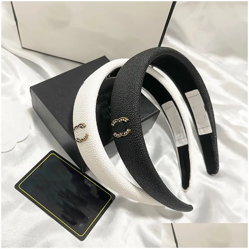 luxury fashion designer letters headband classics pattern print hair hoop women outdoor recreation breathable headwear accessorie