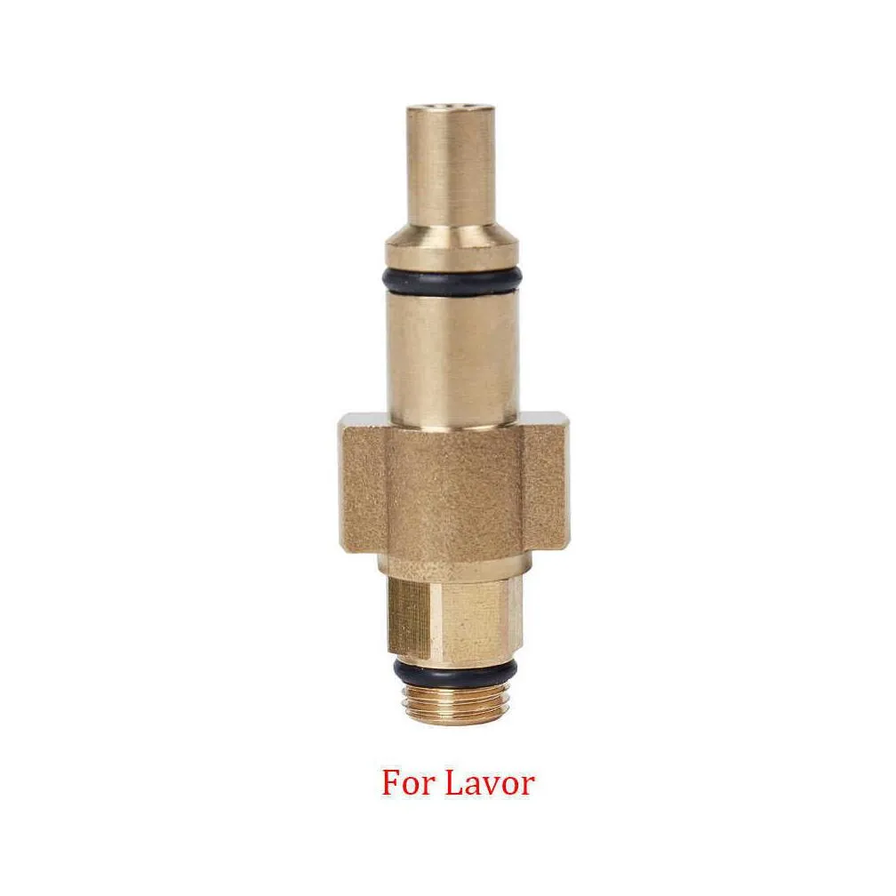  car washer adapter foam generator snow foam lance connector for karcher for bosche for lavor for elitech high pressure washer