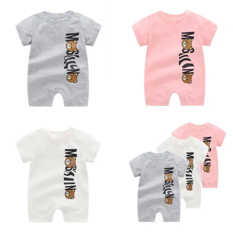 baby infant romper born jumpsuit long sleeve cotton pajamas 024 months rompers designers clothes