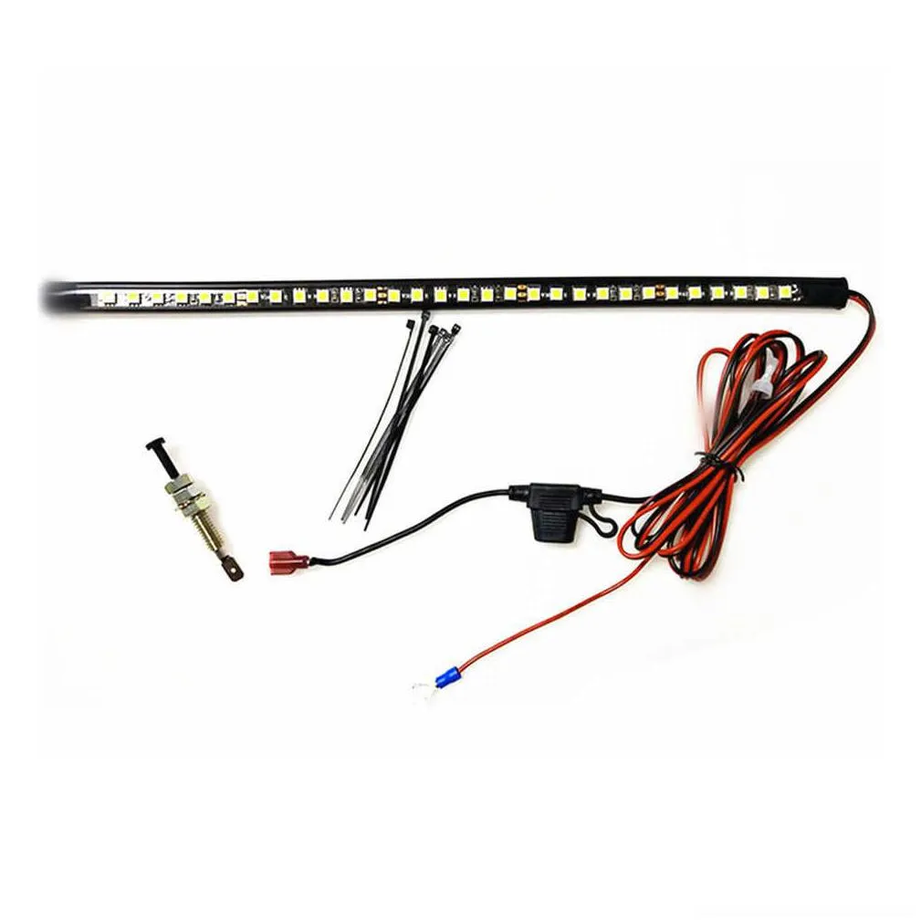 white under hood led light kit with automatic on/off universal fits any vehicle car led lights automatic switch ties led strips