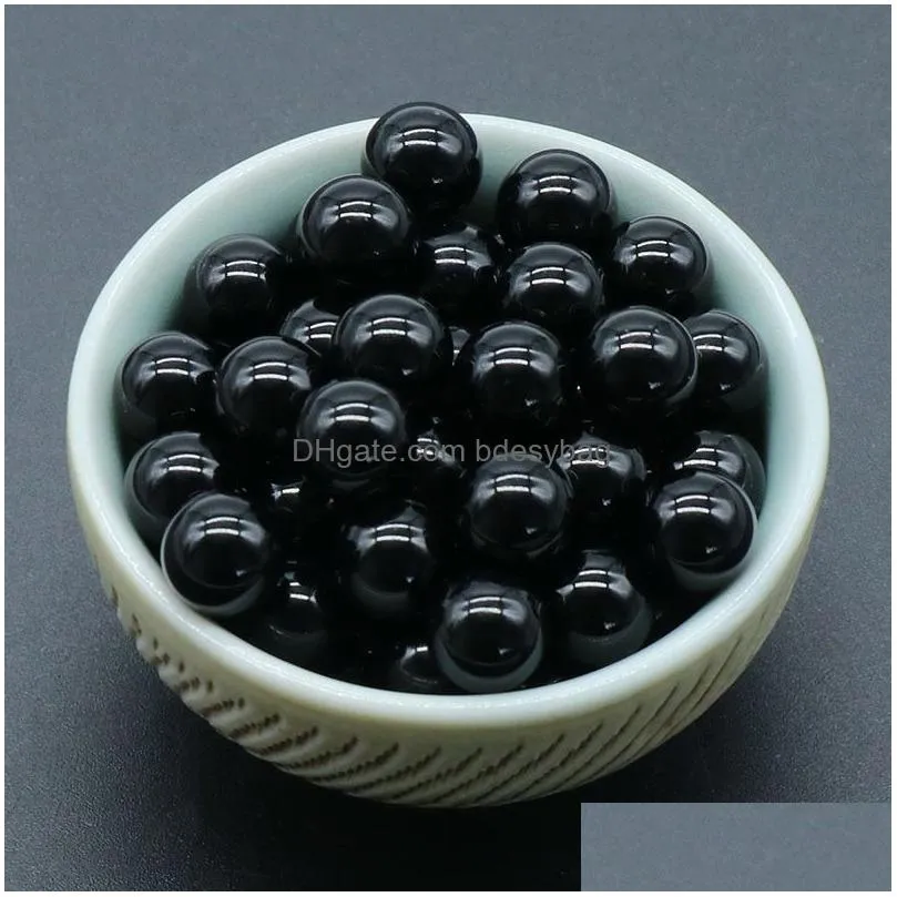 natural 8/10/16/18/20mm dalmation jasper nonporousball round loose gemstone crystal ball diy nonporous stone beads ball