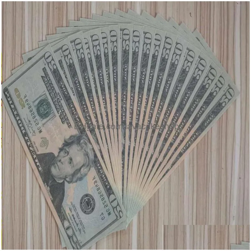 018 wholesale money prop movie fake 20 dollor for home counting quality film kids video decoration mepbo