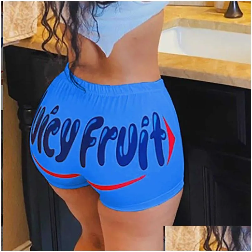 2021 women pants yoga shorts sexy slim printed letter cartoons tight shorts summer designer mini leggings fashion