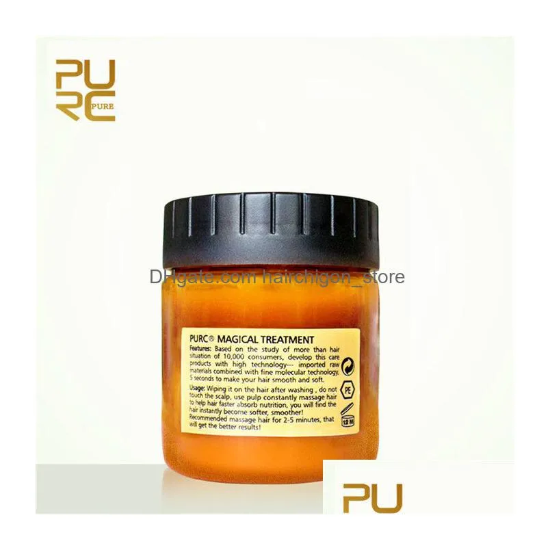 purc 120ml magical keratin hair treatment mask effectively repair damaged dry hair 5 seconds nourish restore soft hairs 3pcs