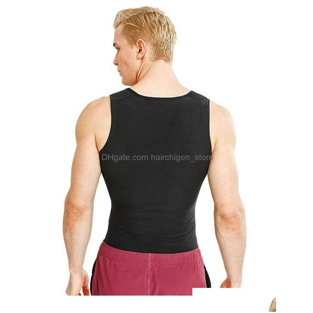 women men thermo shirt sweat sauna tank tops body shapers waist trainer slimming vest fitness shapewear modeling belt