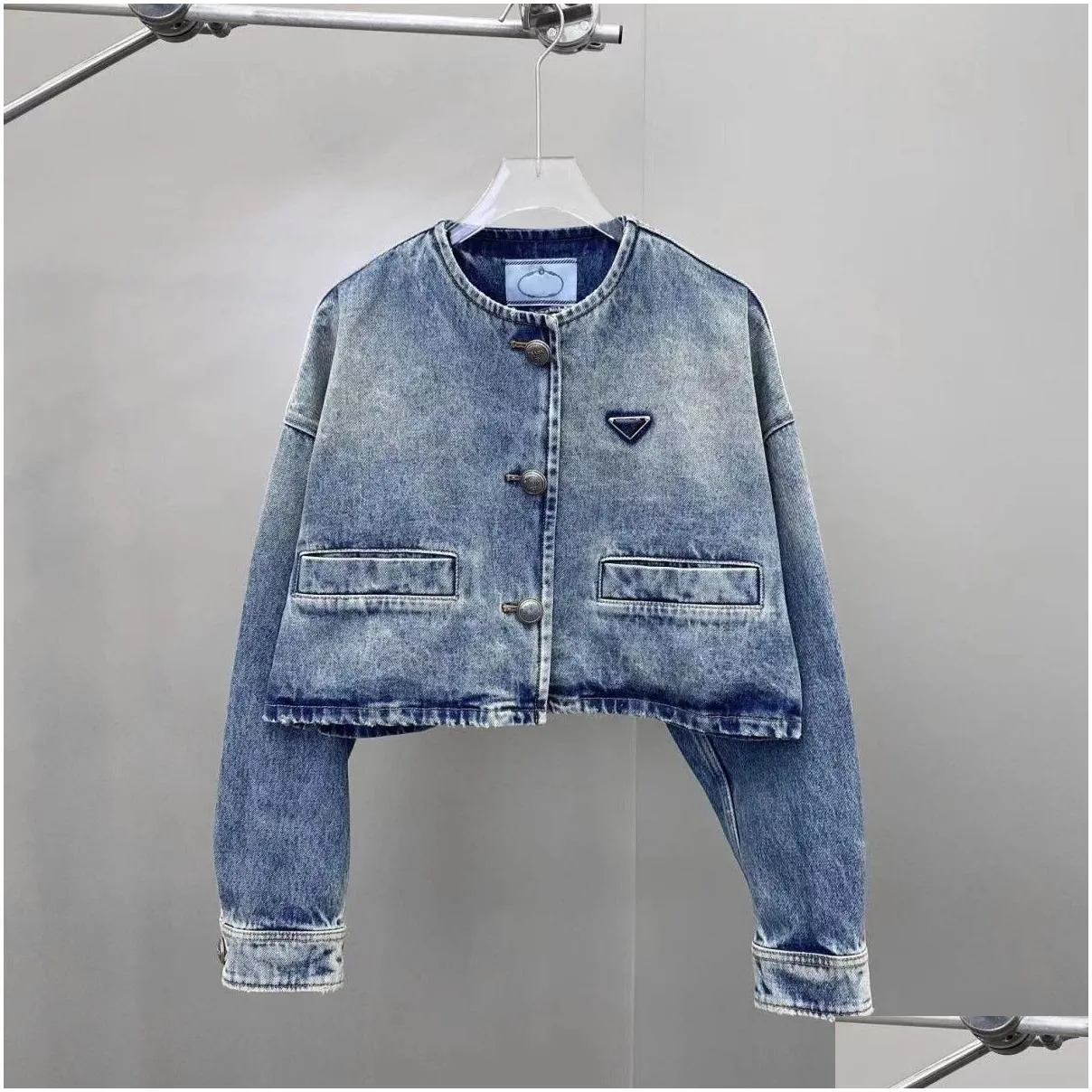 womens jackets denim coat designer for women coats spring autumn style slim for lady outfit hip hop top asia size