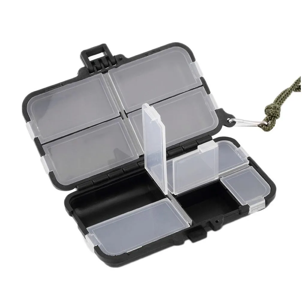 fishing tackle boxes fishing accessories case fish lure bait hooks tackle tool for storing swivels hooks lures etc