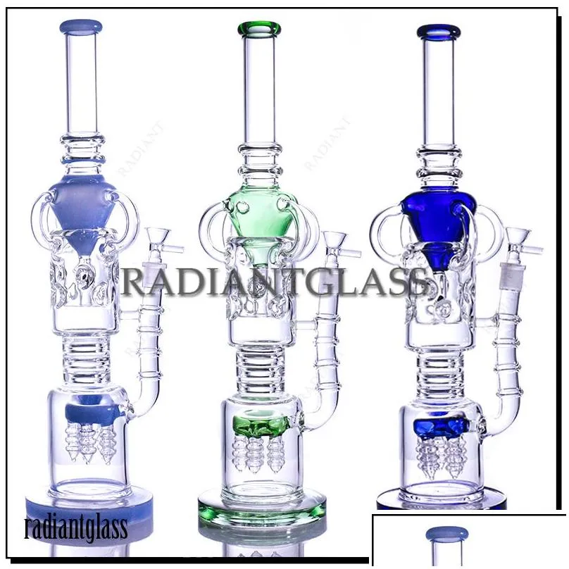hookahs mystery surprise blined box multi styles heady thick glass beaker bong recycler bongs big for smoking