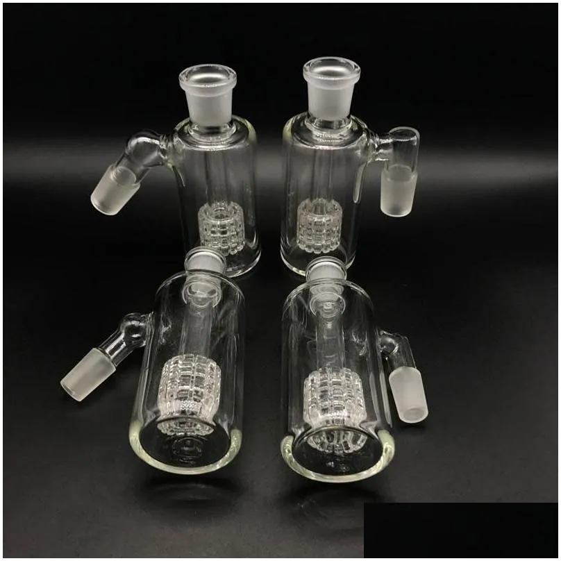 glass ash catcher14mm 18mm 4.5 inch mini glass bong ash catchers thick pyrex clear bubbler ashcatcher with glass bowl