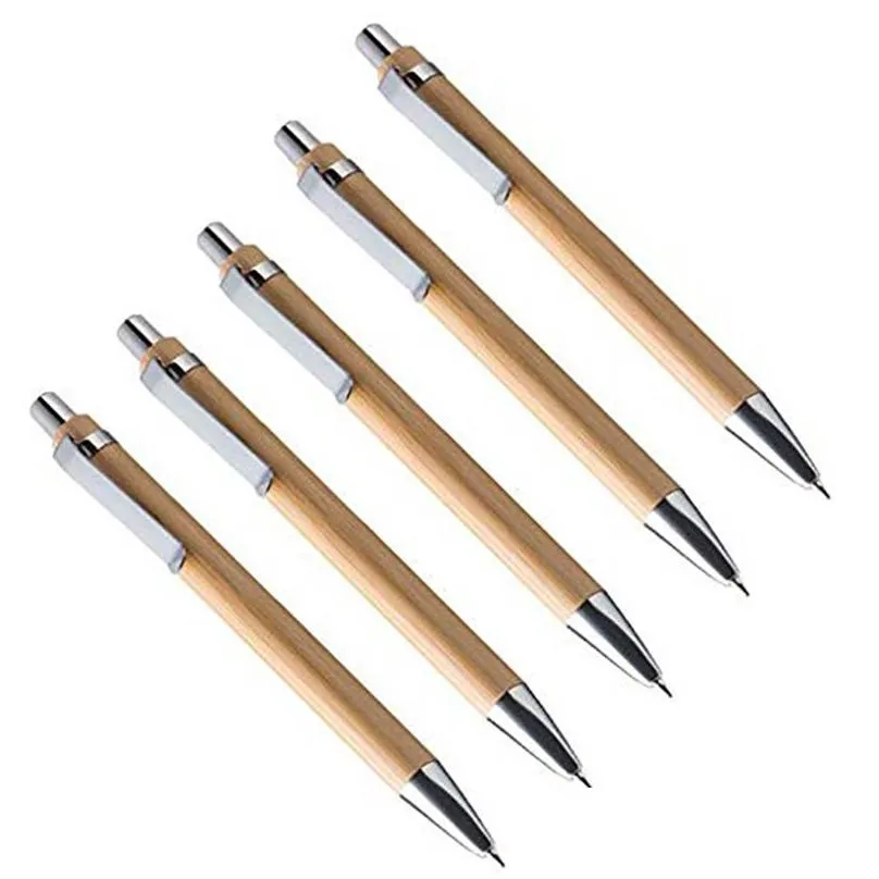 ballpoint pens pen sets bamboo wood writing instrument 60 pcs1