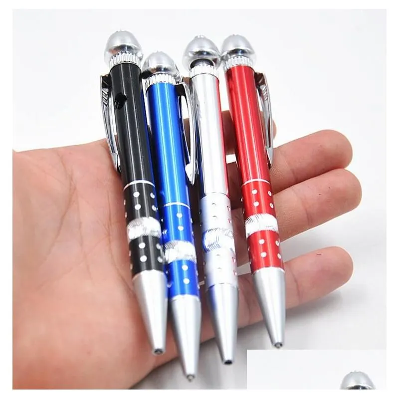 135mm ball pen shaped metal filter herbal smoking pipe tobacco hand cigarette holder pipes with write function tool accessories