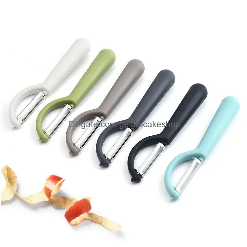 kitchen multifunctional paring knife fruit vegetable tools stainless steel  peeler potato peelers t9i002062