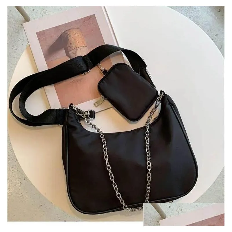 young women shoulder bags totes hight quality nylon handbags selling wallet woman bag daily life fashion ladies crossbody handbag hobo purses famous