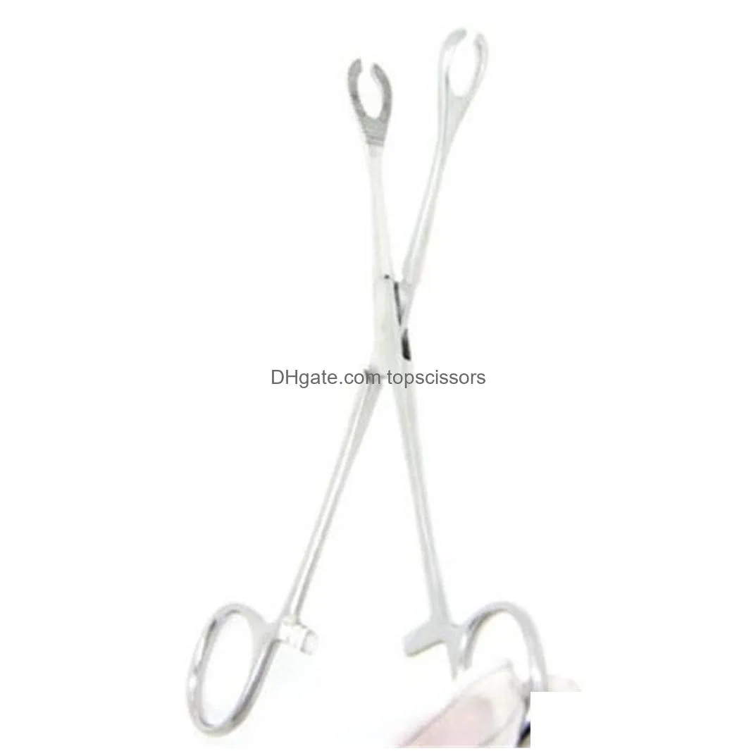 professional new piercing forcep 316l steel tragus ear piercing forceps body piercing jewelry bucket clamps tool xb1