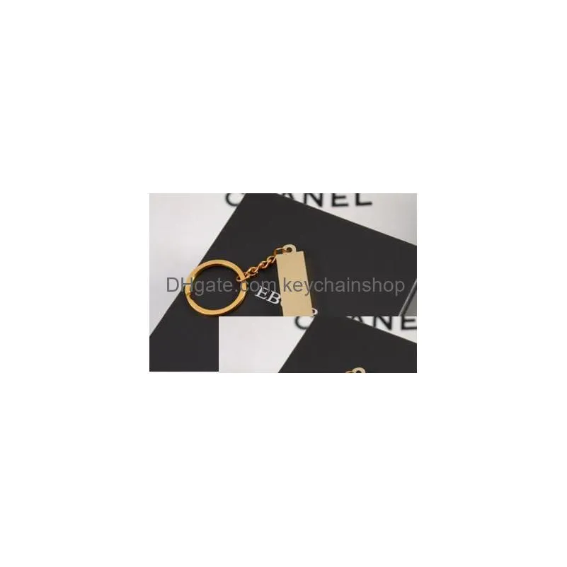 the gold brick shaped key chain pure gold 9999 purity key ring simulation of gold creative small gift