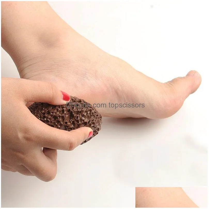 foot treatment pumice stone for feet heels and palm foot file callus scrubber dead skin remover lava pedicure exfoliation tools