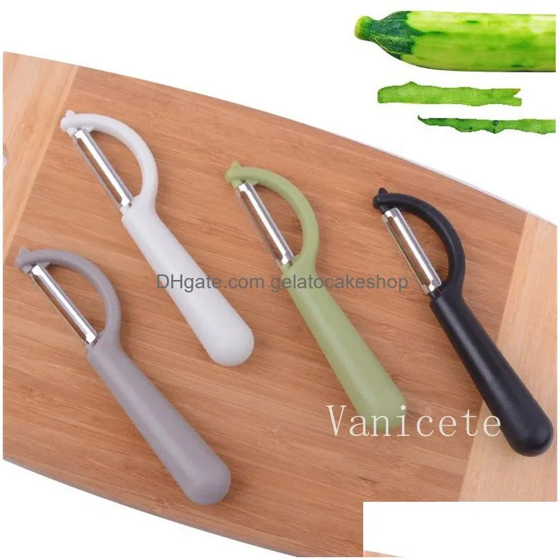 kitchen multifunctional paring knife fruit vegetable tools stainless steel  peeler potato peelers t9i002062