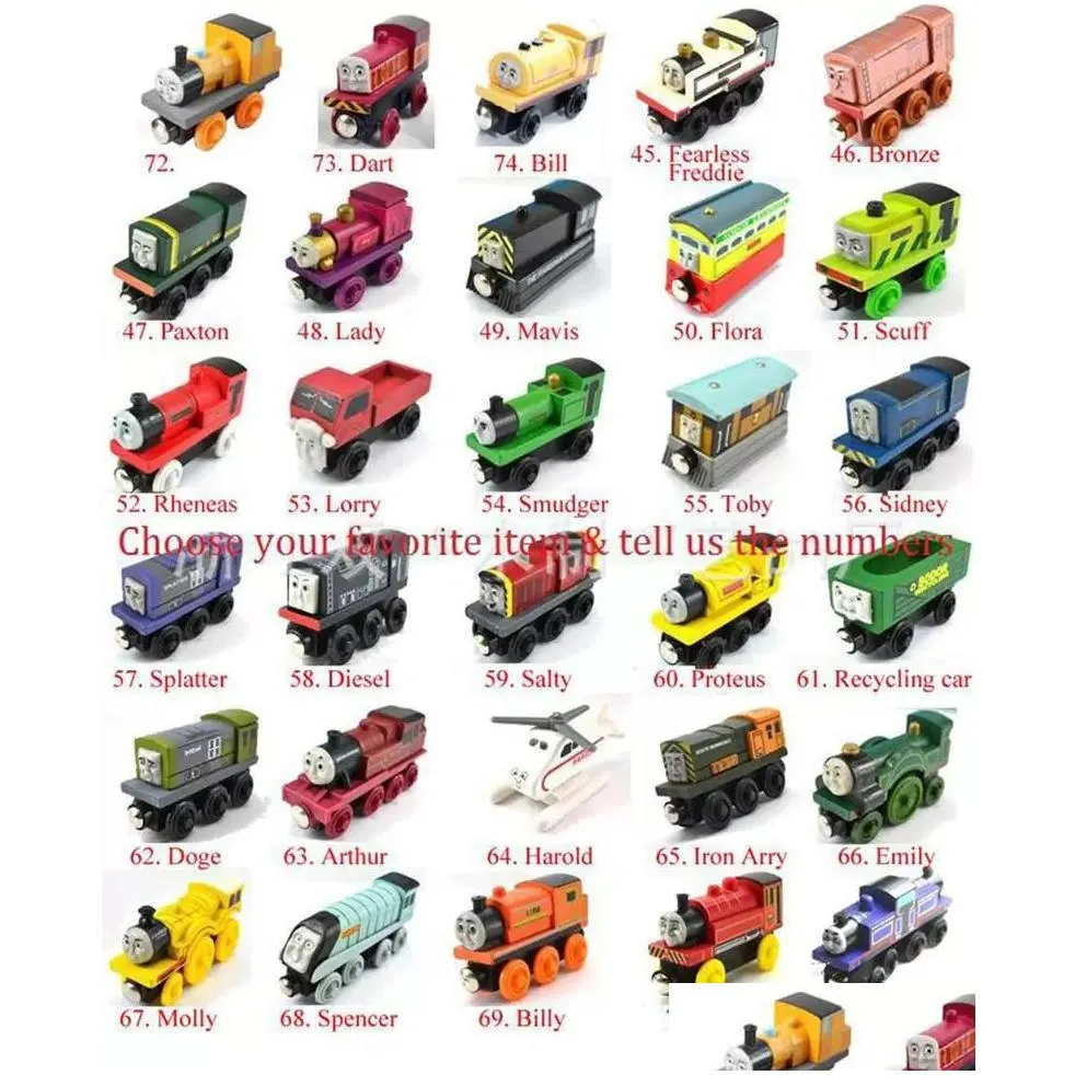 diecast model cars original stylesfriends wooden small trains cartoon toys woodens trainss car toy give your child gift zm1014