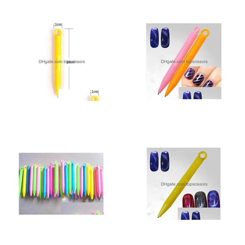 nail art tool magnet pen magic magnetic cats eyes polish manicure gel kd1