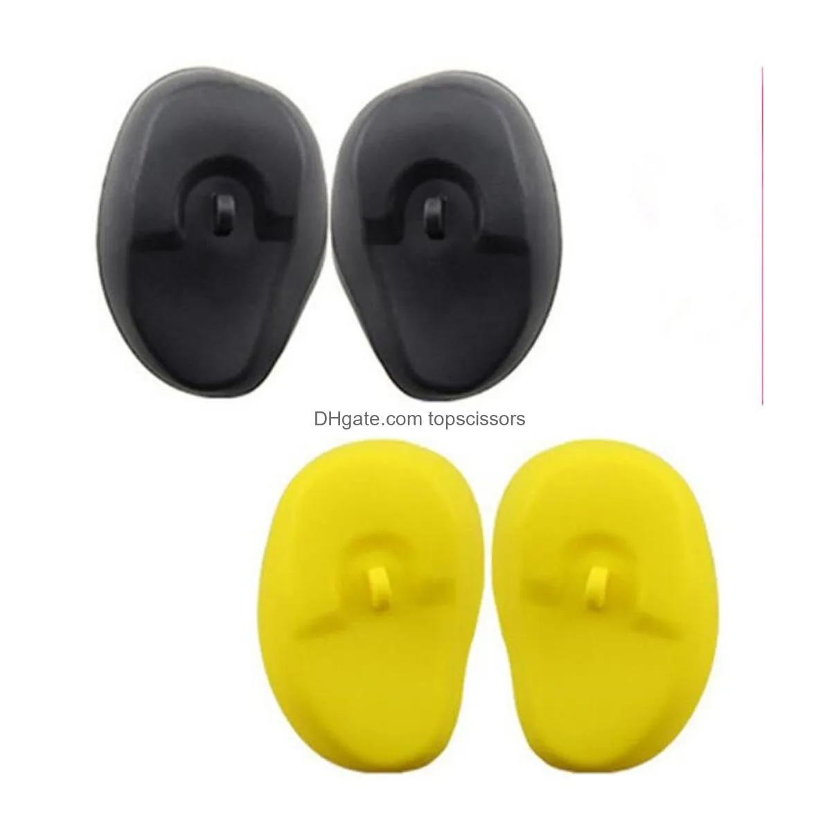 silicone ear cover practical travel hair color showers water shampoo ear protector cover for ear care xb1