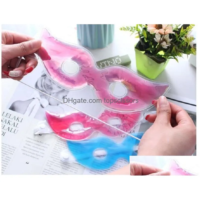 ice eye mask sleep mask fatigue relief remove dark circles cold eye mask cooling eyes care relaxing gel eye pades kd1