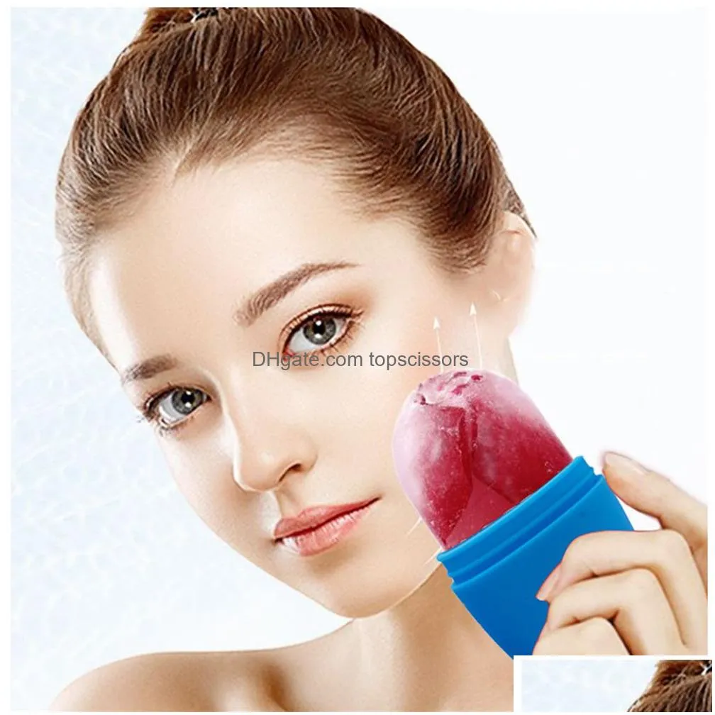 baking pastry tools ice roller for face and eye silicone mold gua sha massage facial rollers skin care tool beauty