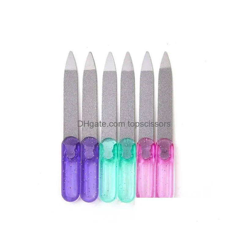 Nail Files Hs Code DHgate.com:Stainless Steel Double-Sided Nail Files for Smooth Manicures ...